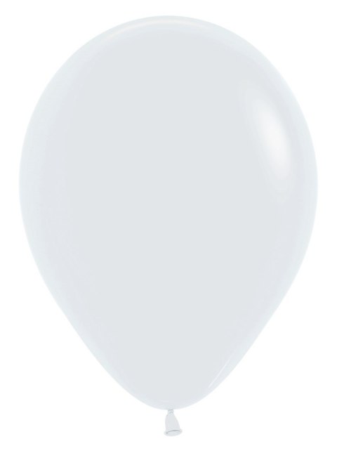 Balony lateksowe Sempertex White, biały, 30 cm, 50szt. Sempertex Balony lateksowe Sempertex White, biały, 30 cm, 50szt. Sempertex