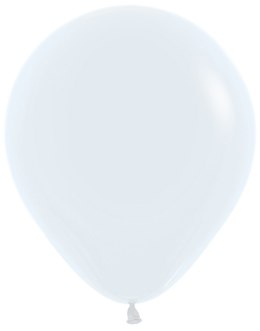 Balony lateksowe Sempertex White, biały 45cm, 25 szt. Sempertex