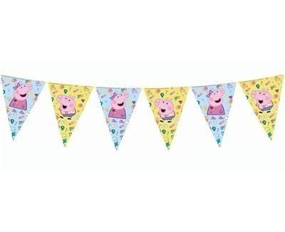 Girlanda, Flagietki, Świnka Peppa, 230 cm Procos Girlanda, Flagietki, Świnka Peppa, 230 cm Procos