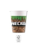 Kubeczki papierowe Minecraft 200 ml, 8 szt. Procos