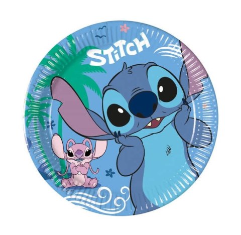 Papierowe talerzyki Stitch, 20cm, 8szt Procos Papierowe talerzyki Stitch, 20cm, 8szt Procos