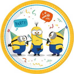 Talerzyki Minionki 23 cm, 8 szt. Procos