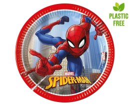 Talerzyki Spiderman - Crime Fighter 20 cm, 8 szt. Procos