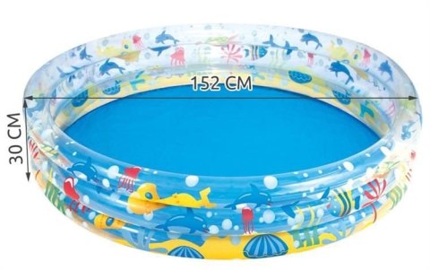 Basen dmuchany Głębiny 152x30cm - BESTWAY 51004 Basen dmuchany Głębiny 152x30cm - BESTWAY 51004