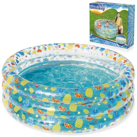 Basen dmuchany owocowy 1,5m x h53cm BESTWAY | 51045 Basen dmuchany owocowy 1,5m x h53cm BESTWAY | 51045