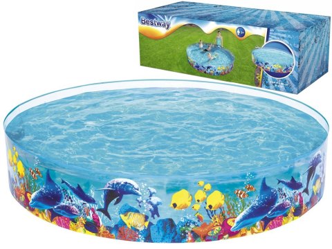 Basen rozporowy 2,44m x h46cm BESTWAY | 55031 Basen rozporowy 2,44m x h46cm BESTWAY | 55031
