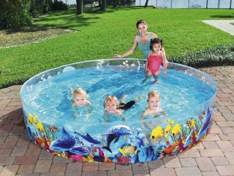 Basen rozporowy 2,44m x h46cm BESTWAY | 55031 Basen rozporowy 2,44m x h46cm BESTWAY | 55031