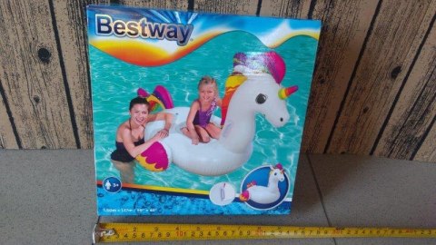 Jednorożec do pływania 1,5x1,17m BESTWAY | 41114 Jednorożec do pływania 1,5x1,17m BESTWAY | 41114