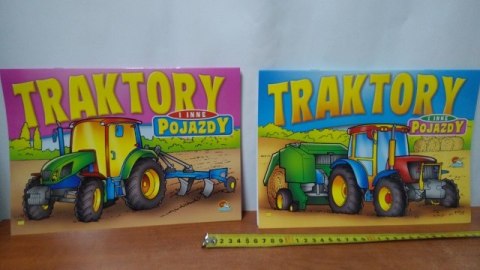 Kolorowanka TRAKTORY I INNE POJAZDY Kolorowanka TRAKTORY I INNE POJAZDY