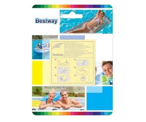 Łatki naprawcze samoprzylepne 10szt. BESTWAY | 62068 Łatki naprawcze samoprzylepne 10szt. BESTWAY | 62068