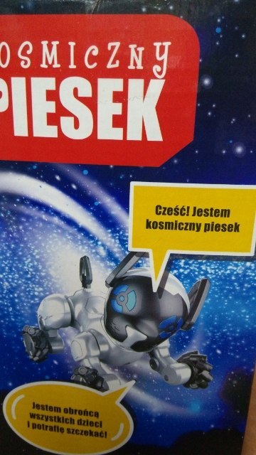 Piesek kosmiczny 13cm polski głos ROBOT HXSY20 Piesek kosmiczny 13cm polski głos ROBOT HXSY20