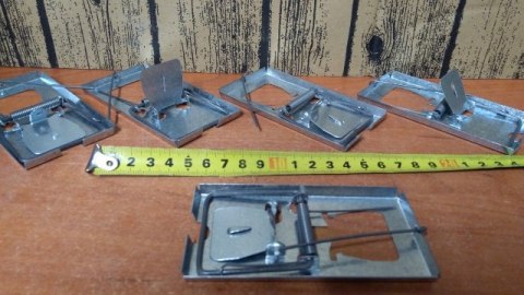 Pułapka na myszy 5szt metalowa 10x5cm 920454 Pułapka na myszy 5szt metalowa 10x5cm 920454
