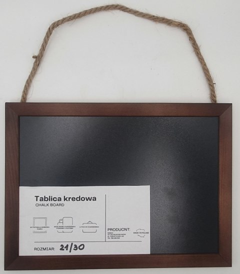 Tablica kredowa 21 x 30 cm Tablica kredowa 21 x 30 cm