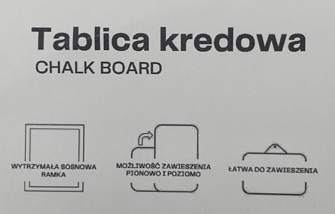 Tablica kredowa 21 x 30 cm Tablica kredowa 21 x 30 cm