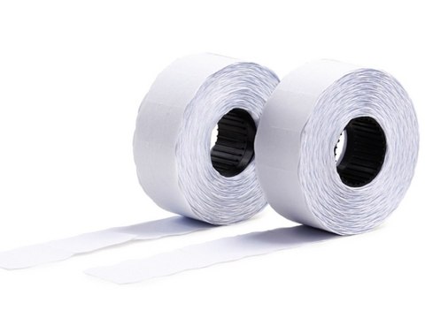 Taśma do metkownicy 26x16 biała falista 5szt. Taśma do metkownicy 26x16 biała falista 5szt.