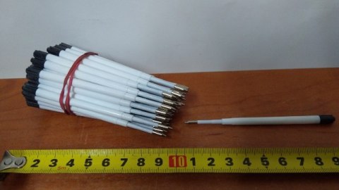 Wkład do długopisu typu ZENITH 50szt CZARNY Wkład do długopisu typu ZENITH 50szt CZARNY