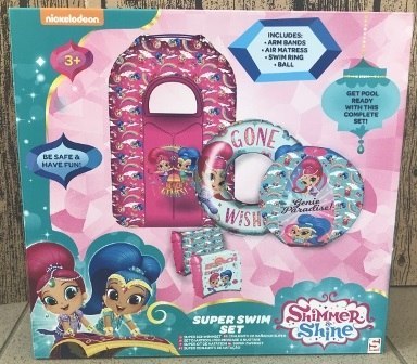 Zest.do pływania materac,koło,piłka,rękawki SHIMMER SHINE SHI-7097 Zest.do pływania materac,koło,piłka,rękawki SHIMMER SHINE SHI-7097