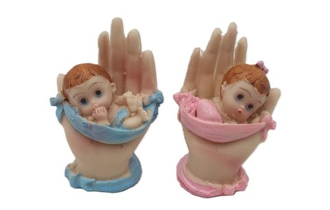 Figurka dzieciątko w dłoni 8 x 5 cm Figurka dzieciątko w dłoni 8 x 5 cm