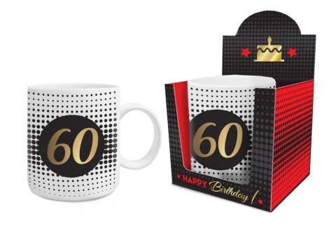 Kubek big złocony, happy birthday 800 ml - 60 urodziny Kubek big złocony, happy birthday 800 ml - 60 urodziny