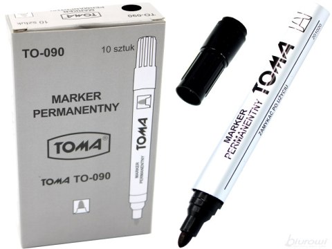 Marker 10szt. czarny TOMA | TO-090 7005 Marker 10szt. czarny TOMA | TO-090 7005