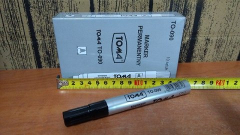Marker 10szt. czarny TOMA | TO-090 7005 Marker 10szt. czarny TOMA | TO-090 7005