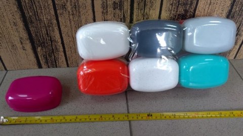 Mydelniczka plastikowa 12 szt 0305 Mydelniczka plastikowa 12 szt 0305