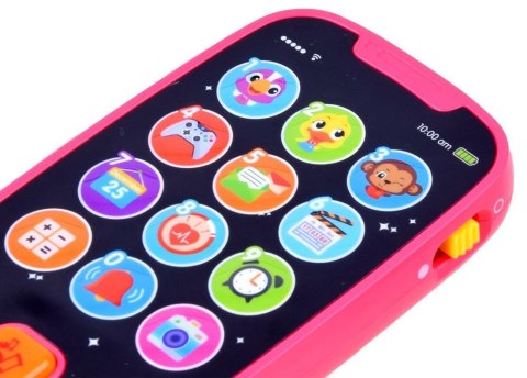 Pierwszy TELEFON dla dziecka na baterie RÓŻOWY | ZA2831 Pierwszy TELEFON dla dziecka na baterie RÓŻOWY | ZA2831