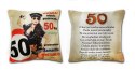Poduszka - Koleżanko! Solenizantko właśnie przekroczyłaś 50 - S6