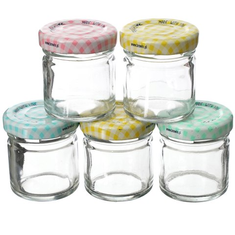 Słoik 10szt. 40ml z zakrętką F-43 | 132040 Słoik 10szt. 40ml z zakrętką F-43 | 132040