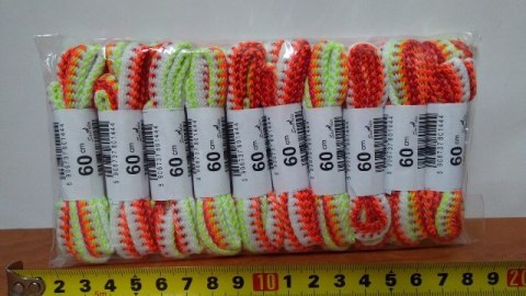 Sznurowadła 10par WIELOKOLOROWE 75cm Sznurowadła 10par WIELOKOLOROWE 75cm