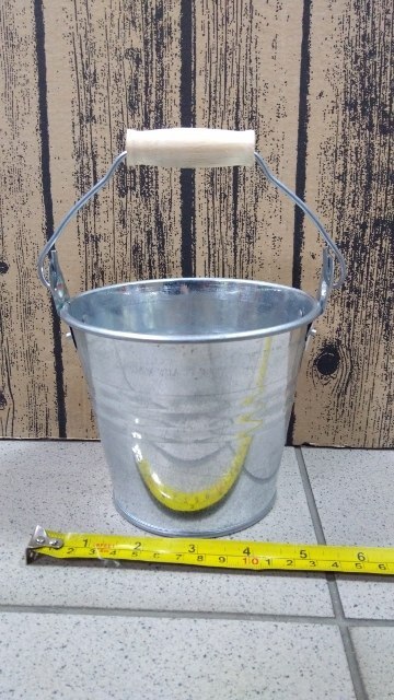 Wiaderko metalowe 18cm | ART09672 Wiaderko metalowe 18cm | ART09672