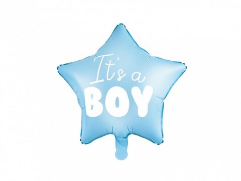 Balon foliowy 48cm GWIAZDKA BOY | FB22P-001J Balon foliowy 48cm GWIAZDKA BOY | FB22P-001J