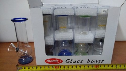 Bongo /fajka wodna szklana 13cm Bongo /fajka wodna szklana 13cm