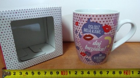 Kubek ceramiczny 300ml DAJ BUZIAKA Kubek ceramiczny 300ml DAJ BUZIAKA