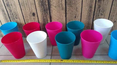 Kubek plastikowy 10szt. HAWAJSKI 0,4l | 1620 Kubek plastikowy 10szt. HAWAJSKI 0,4l | 1620