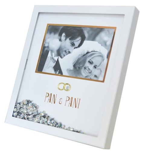 Ramka 10x15cm W DNIU ŚLUBU | RP-007 Ramka 10x15cm W DNIU ŚLUBU | RP-007