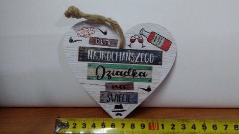 Serce wiszące DZIADEK Serce wiszące DZIADEK