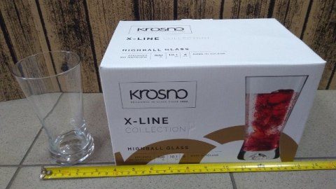 Szklanki 6szt. LONG X-LINE 300ml KROSNO Szklanki 6szt. LONG X-LINE 300ml KROSNO