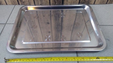 Taca nierdzewna 36x27cm PROSTOKĄT Taca nierdzewna 36x27cm PROSTOKĄT