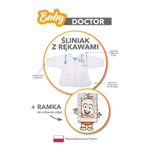Baby Doctor - Śliniak z rękawami Baby Doctor - Śliniak z rękawami