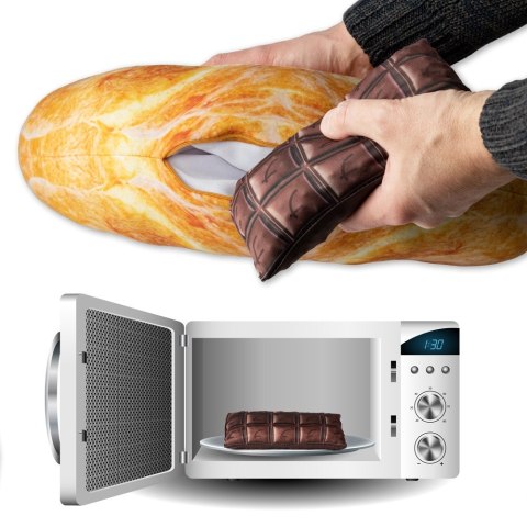 Grzejący Croissant Gigantyczny Rogal na Walentynki Grzejący Croissant Gigantyczny Rogal na Walentynki