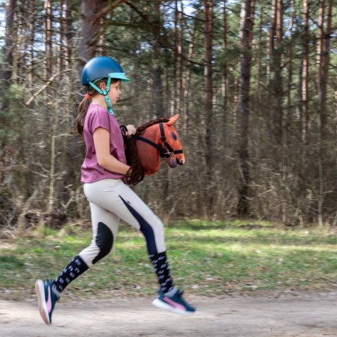 Hobby Horse Skippi A3 - Bursztyn - zabawka dla dziewczynki konik na kiju Hobby Horse Skippi A3 - Bursztyn - zabawka dla dziewczynki konik na kiju