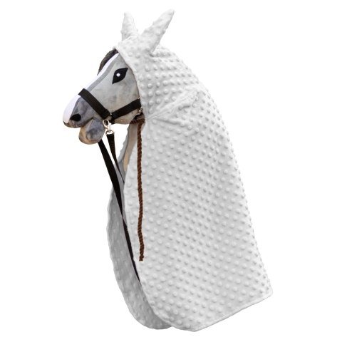 Peleryna Skippi dla Hobby Horse - szara - długa derka - kropierz Peleryna Skippi dla Hobby Horse - szara - długa derka - kropierz