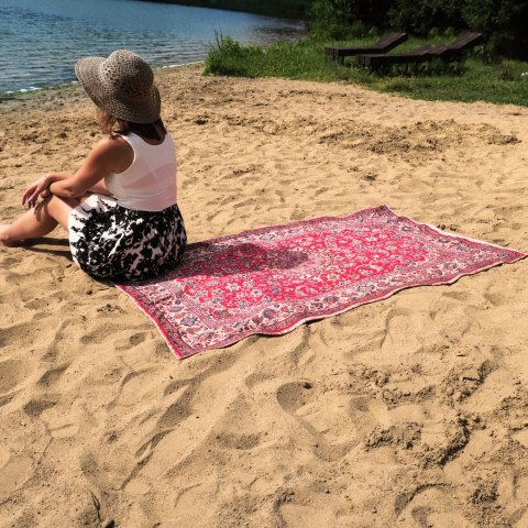 Ręcznik Dywan Plażowy kąpielowy na plażę basen Ręcznik Dywan Plażowy kąpielowy na plażę basen