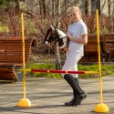 Skippi Hobby Horse - w plamy - brązowe plamki - koń na kiju - kantar