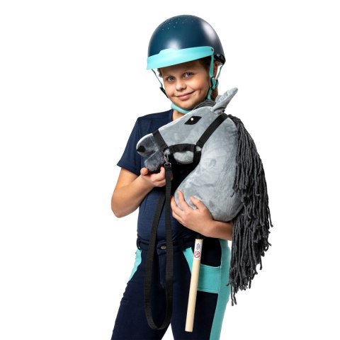 Skippi hobby horse z kantarem wodzami koń A3 duży Skippi hobby horse z kantarem wodzami koń A3 duży