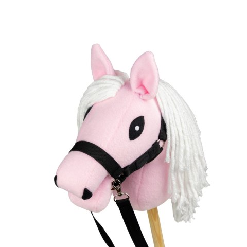 Skippi - lekki mały hobby horse A5 - różowy - prezent na dzień dziecka Skippi - lekki mały hobby horse A5 - różowy - prezent na dzień dziecka