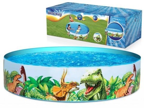 Basen ogrodowy brodzik DINO 183x38cm Bestway 55022 Basen ogrodowy brodzik DINO 183x38cm Bestway 55022