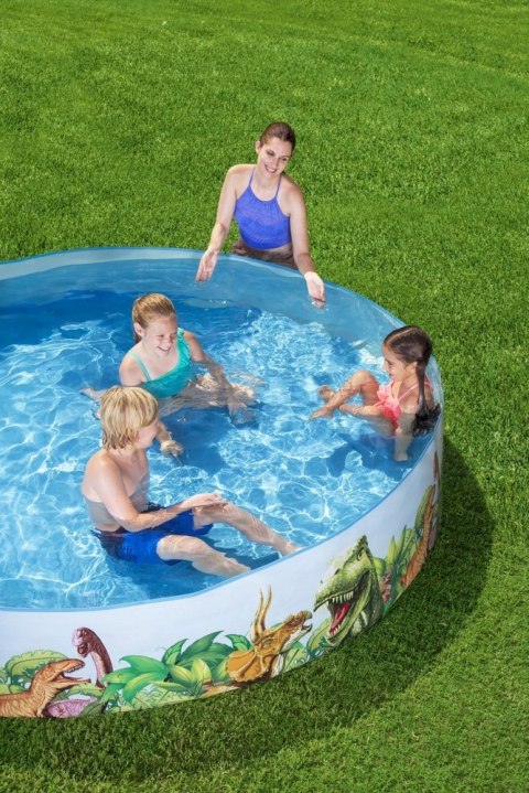 Basen rozporowy 2,44mx46cm BESTWAY | 55001 Basen rozporowy 2,44mx46cm BESTWAY | 55001