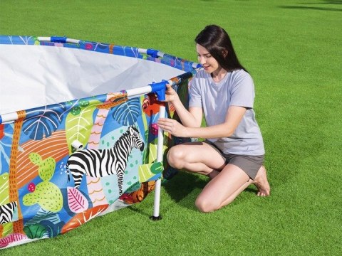 Basen stelażowy Safari 305x66cm Bestway | 56985 Basen stelażowy Safari 305x66cm Bestway | 56985